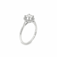 Classic  Halo Engagement Ring