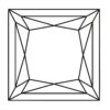 Princess Shape Diamond