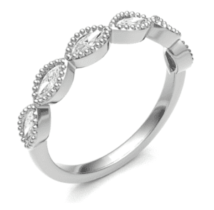 Vintage Eternity Half Set Vintage Diamond Ring