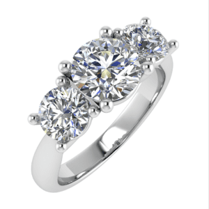 Trilogy Engagement Ring