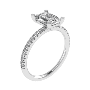 Collet Solitaire 1Ct Diamond Engagement Ring