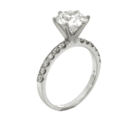 Pinnacle  2 Ct Diamond  Engagement Ring