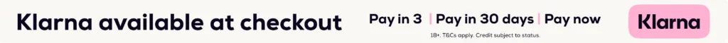 KLARNA HOMEPAGE RIBBON BANNER