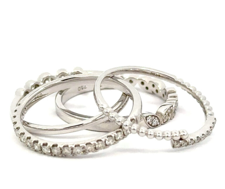White Gold wedding bands