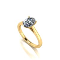 SS0C05 ART  Oval soliatire