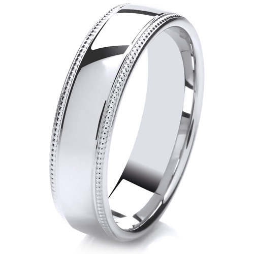 Mens Pattern Wedding Bands Leicester | Hispek Diamonds