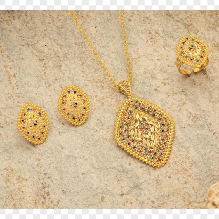 Buy 22K Gold Necklace & Earring Sets