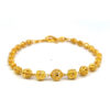 22K Kolkata Gold Beaded Bracelet