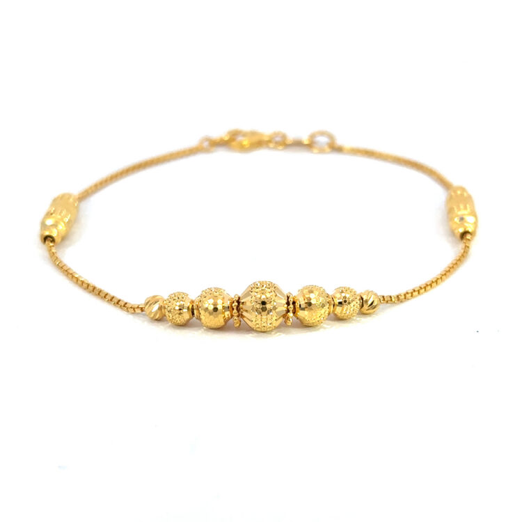 Singapore 22K Gold Bracelet