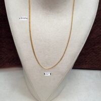 22K Milan Cobra 3 Chain 3