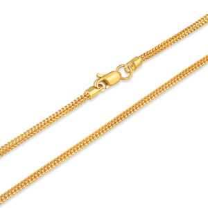 22k Gold dragon chain showing lobster lock