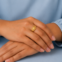 22K Gold Kolkata Ring 2.39g