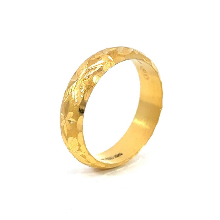 22K Gold Kolkata Ring