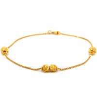 22K Gold Singapore Bracelet