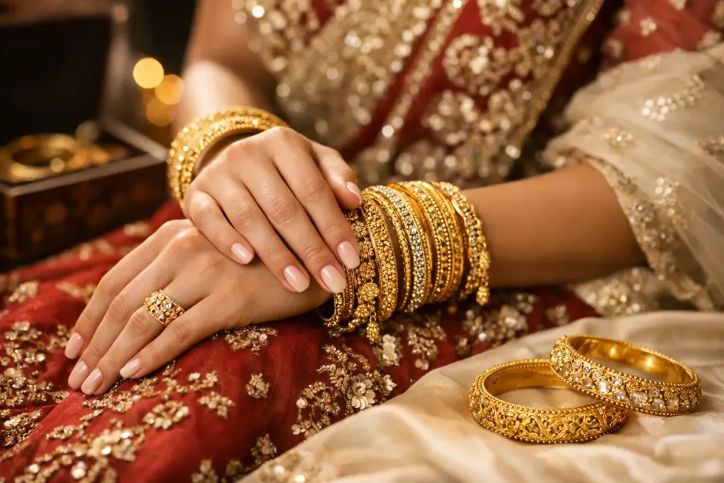 22k Gold Bangles for Brides: What to Choose