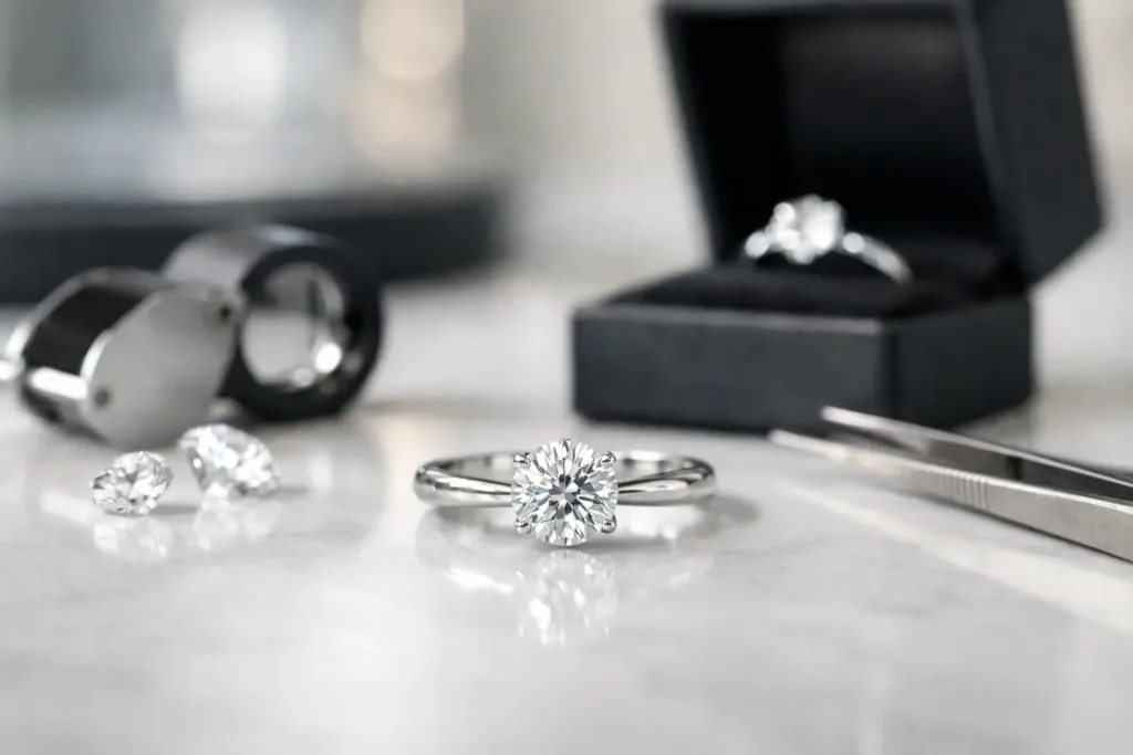 Certified Diamond Engagement Rings Explained