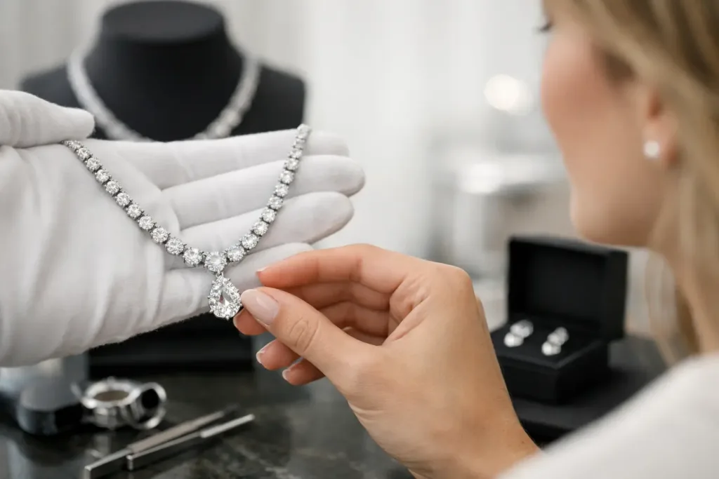 How to Buy Diamond Necklaces With Confidence