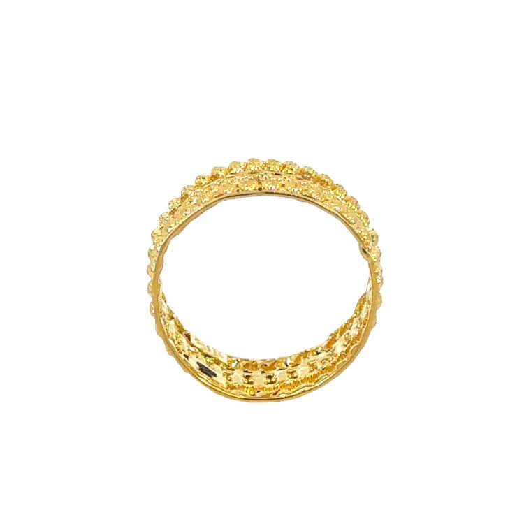 22K KOLK RING 3.11g 2