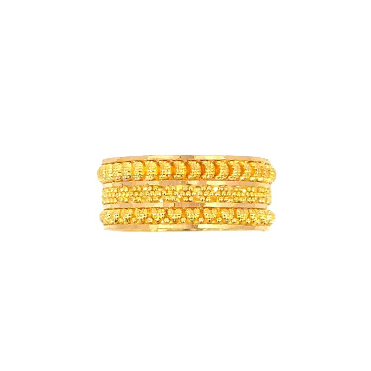 22K KOLK RING 3.11g 4