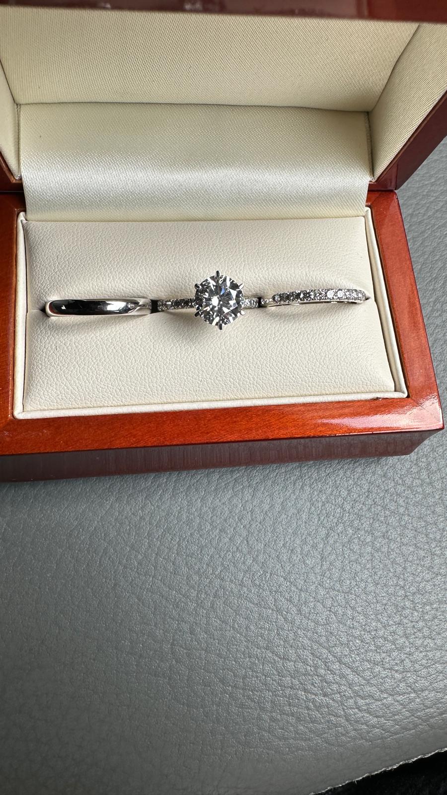 Client Ferial Engagement Ring set R3715 200
