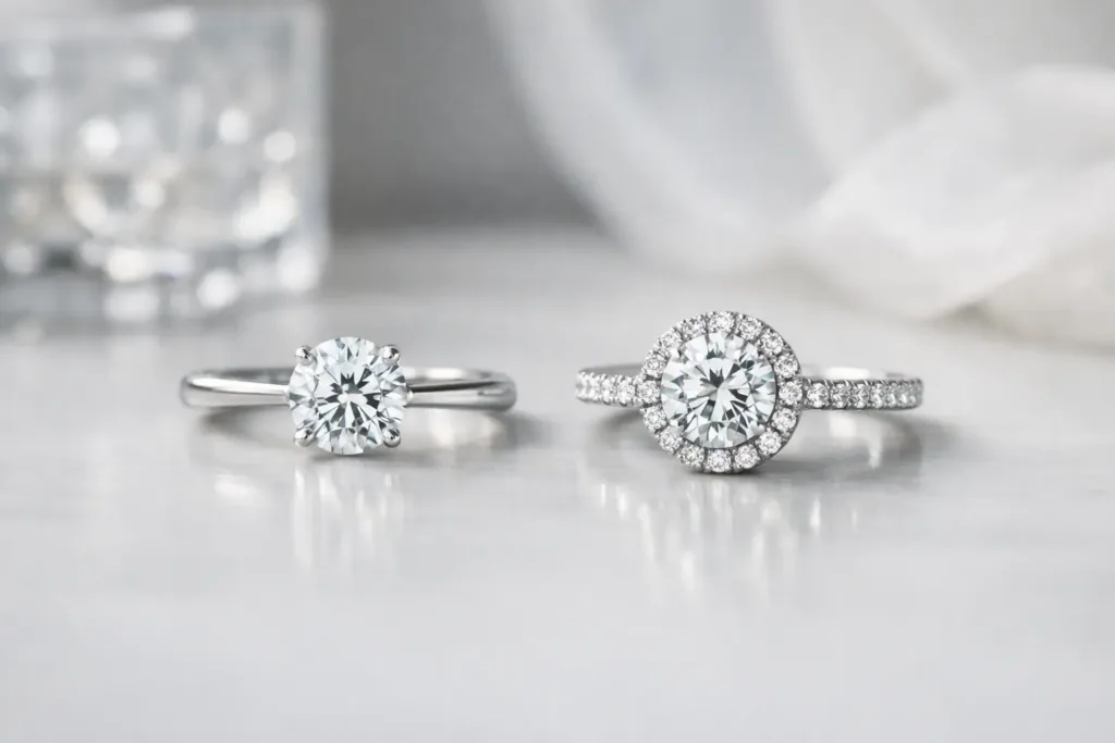 Diamond Solitaire or Halo - Which Suits You?