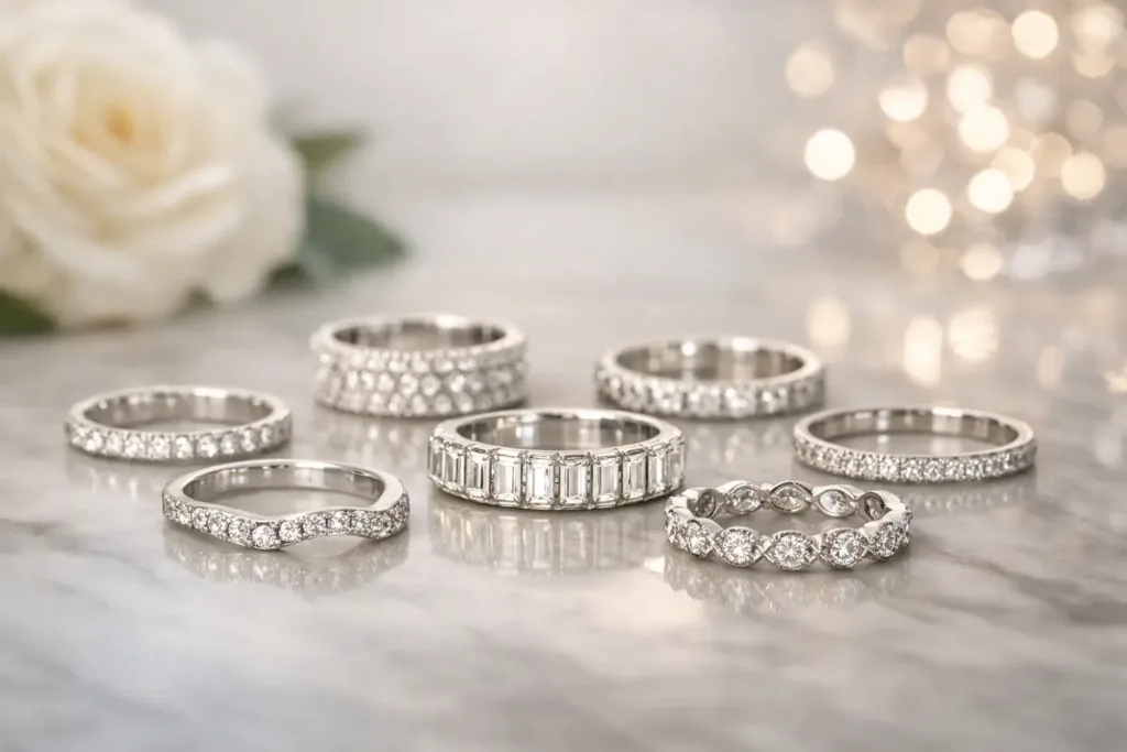 8 Best Diamond Wedding Band Styles