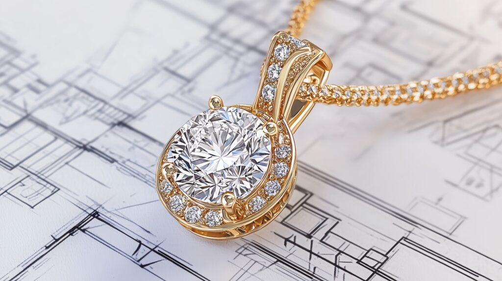 Bespoke Diamond Pendant