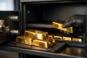 How to Store Gold Bars Safely in the UK