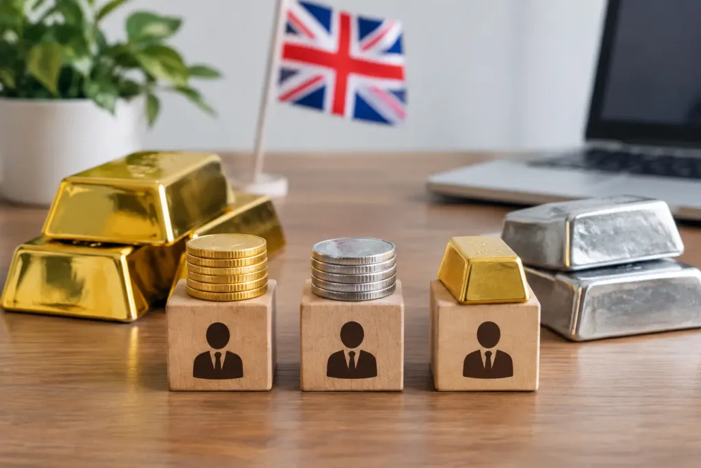 A Bullion Dealer Comparison for UK Buyers